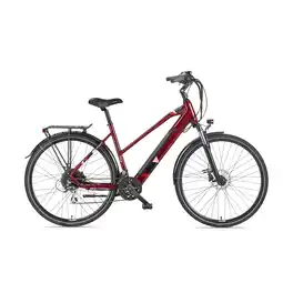 Netto Marken-Discount Telefunken Expedition Trekking E-Bikes, Damen, XC940, weinrot, versch. Ausführungen Angebot