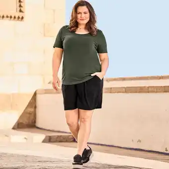 NKD Damen-Bermudas mit Taschen, große Größen Angebot