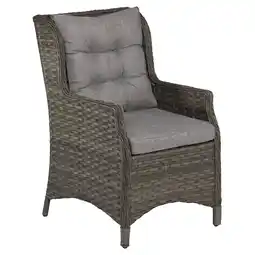 toom Baumarkt Gartensessel 'Delia' grau 63 x 99 x 79 cm Angebot