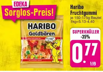 Edeka Haribo Fruchtgummi 150-175g Beutel Angebot