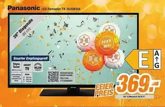 Expert Bening Panasonic Led-fernseher Tx-39jsw354 Angebot