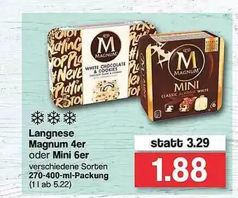 Famila Nord West Langnee Mangum 4er Oder Mini 6er Angebot