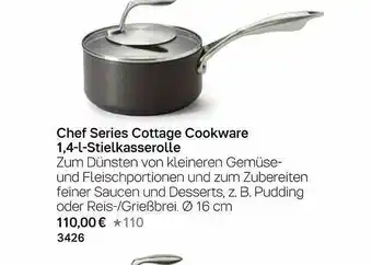 Tupperware Chef Series Cottage Cookware 1.4-l-stielkasserolle Angebot