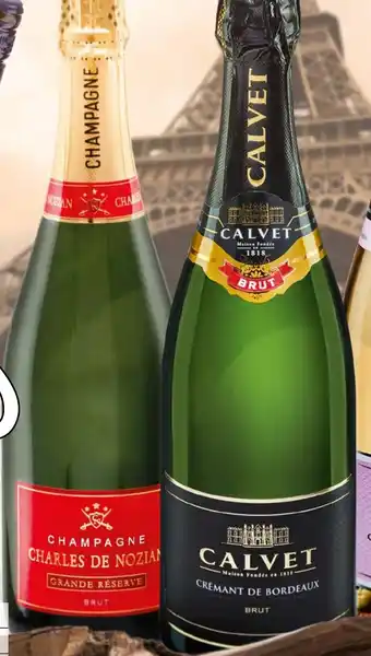 Netto Marken-Discount Champagne Charles de Nozian Grand Reserve, brut 0,75 Liter Angebot