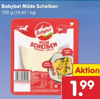 Netto Marken-Discount Babybel Milde Scheiben 100 g Angebot