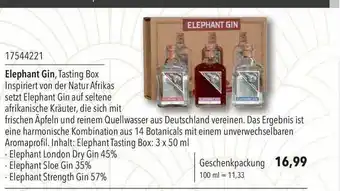 CITTI Markt Elephant Gin Angebot