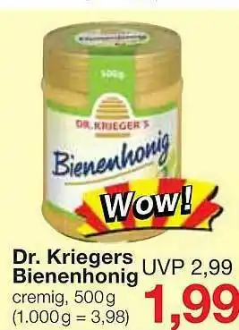 Jawoll Dr. Kriegers Bienenhonig Angebot