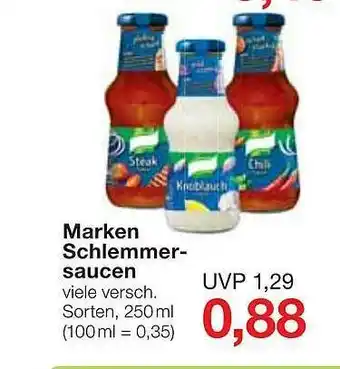 Jawoll Marken Schlemmersaucen Angebot