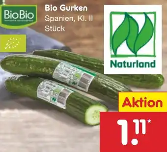 Netto Marken-Discount Bio Gurken Angebot