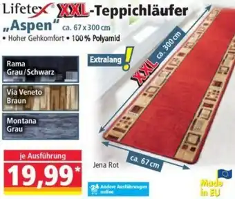 Norma Lifetex XXL-Teppichläufer ,,Aspen" Angebot