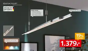 XXXLutz Bankamp led-hängeleuchte Angebot