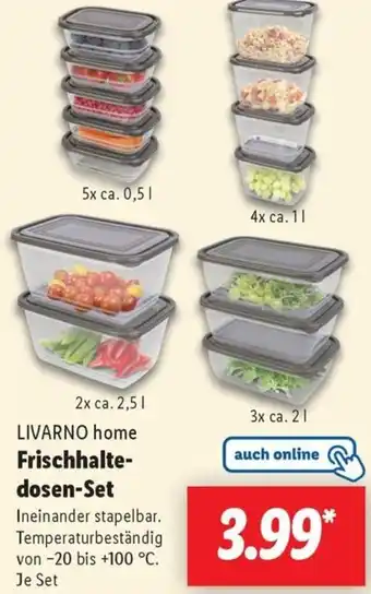 Lidl LIVARNO home Frischhaltedosen-Set Angebot