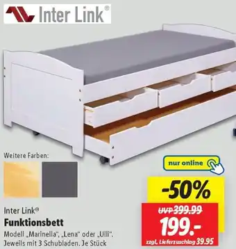Lidl Inter Link Funktionsbett Angebot