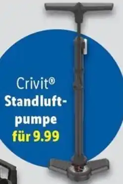 Lidl Crivit Standluftpumpe Angebot