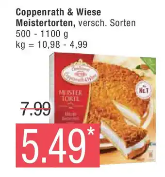 Marktkauf Coppenrath & Wiese Meistertorten 500-1100 g Angebot