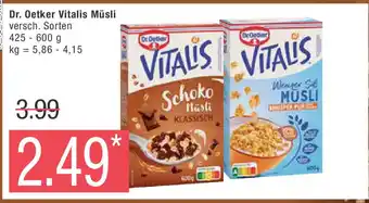 Marktkauf Dr. Oetker Vitalis Müsli 425-600 g Angebot