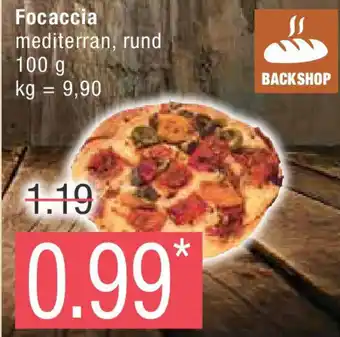 Marktkauf BACKSHOP Focaccia 100 g Angebot