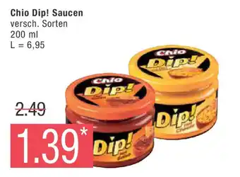 Marktkauf Chio Dip! Saucen 200 ml Angebot