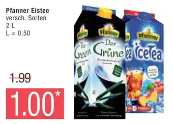 Marktkauf Pfanner Eistee 2 L Angebot