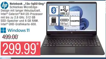 Marktkauf hp Notebook,,15s-fq0510ng" Angebot