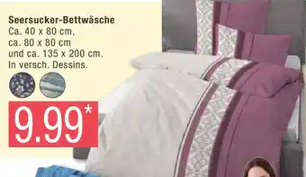 Marktkauf Seersucker-Bettwäsche Angebot