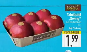 E-Center SWING G APPLES Tafeläpfel ,,Swing" 1 kg Packung Angebot