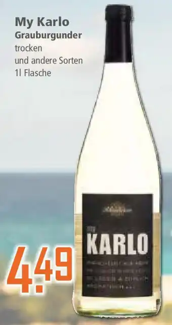 Klaas und Kock My Karlo Grauburgunder 1 L Flasche Angebot