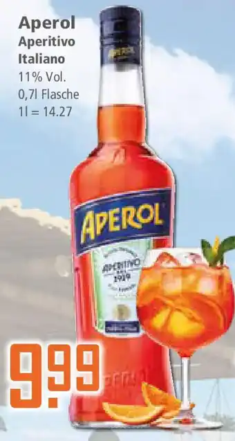 Klaas und Kock Aperol Aperitivo Italiano 0,7 L Flasche Angebot