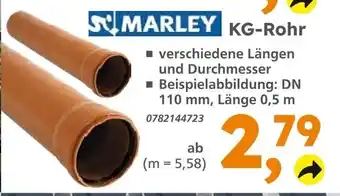 Globus Baumarkt MARLEY KG-Rohr Angebot