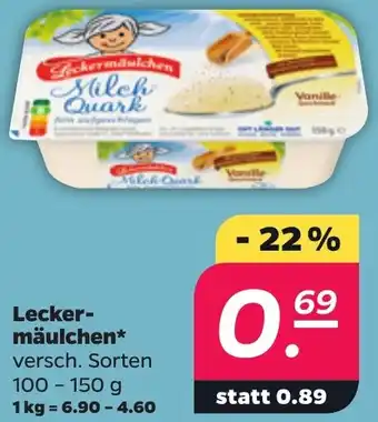 NETTO Leckermäulchen 100-150 g Angebot