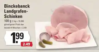 Meyer's Frischemarkt Binckebanck Landgrafen-Schinken 100 g Angebot