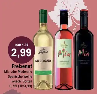 Aktiv Irma Freixenet Mia oder Mederano versch. Sorten 0,751 Angebot