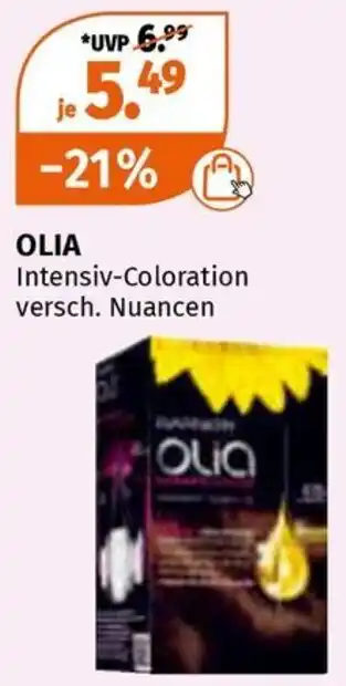 Müller OLIA Intensiv-Coloration Angebot