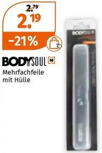 Müller BODYSOUL Mehrfachfeile mit Hülle Angebot