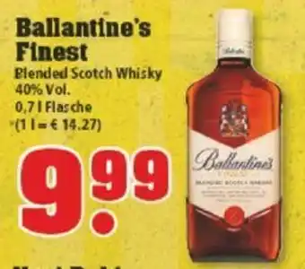 trinkgut Ballantine's Finest Blended Scotch Whisky 0,7L Angebot