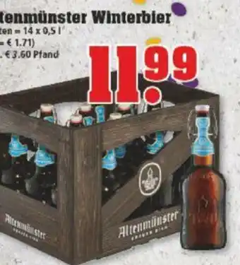 trinkgut Altenmünster Winterbier 14x0,5L Angebot