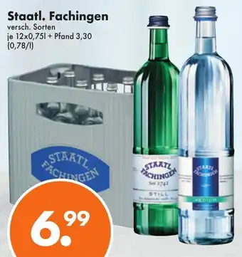 Trink und Spare Staatl. Fachingen 12x0,75L Angebot