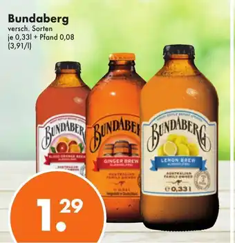 Trink und Spare Bundaberg 0,33L Angebot