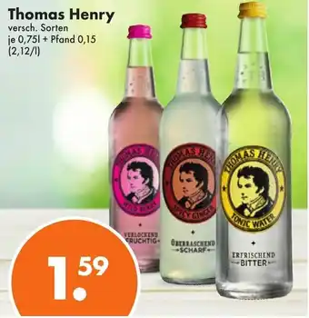 Trink und Spare Thomas Henry 0,75L Angebot