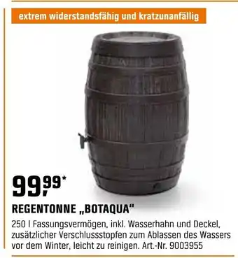 OBI REGENTONNE,,BOTAQUA" 250L Angebot