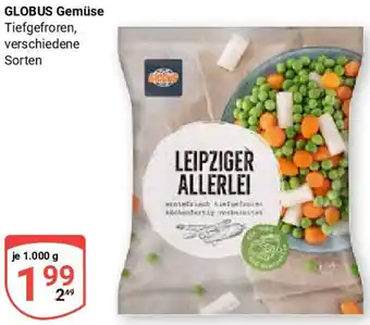 Globus GLOBUS Gemüse 1000 g Angebot