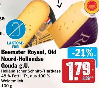 Hit Beemster Royaal, Old Noord-Hollandse Gouda g.U. 100 g Angebot