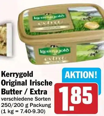 Hit Kerrygold Original Irische Butter / Extra 250/200 g Packung Angebot