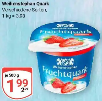 Globus Weihenstephan Quark 500 g Angebot