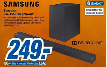 Expert Klein Samsung Soundbar HW-A550/ZG schwarz Angebot