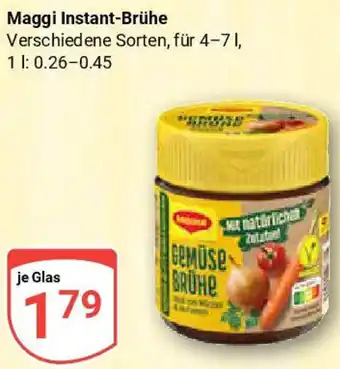 Globus Maggi Instant-Brühe Angebot