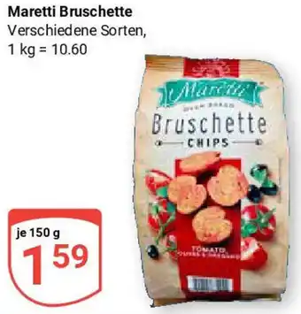 Globus Maretti Bruschette 150 g Angebot