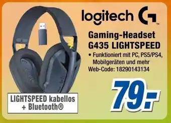 Expert Klein Logitech Gaming Headset G435 Lightspeed Angebot