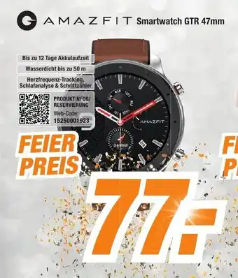 Expert Bening Amazfit Smartwatch GTR 47mm Angebot