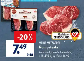 Aldi Süd Rumpsteaks Angebot